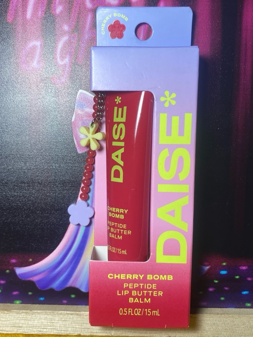 Cherry Bomb Peptide Lip Butter Balm — Red